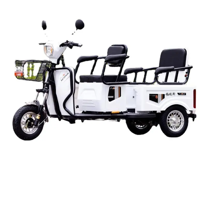 Tricycle New Leisure Elderly Walking Electric Adult Passenger and Cargo Three-wheeled Electric Vehicle