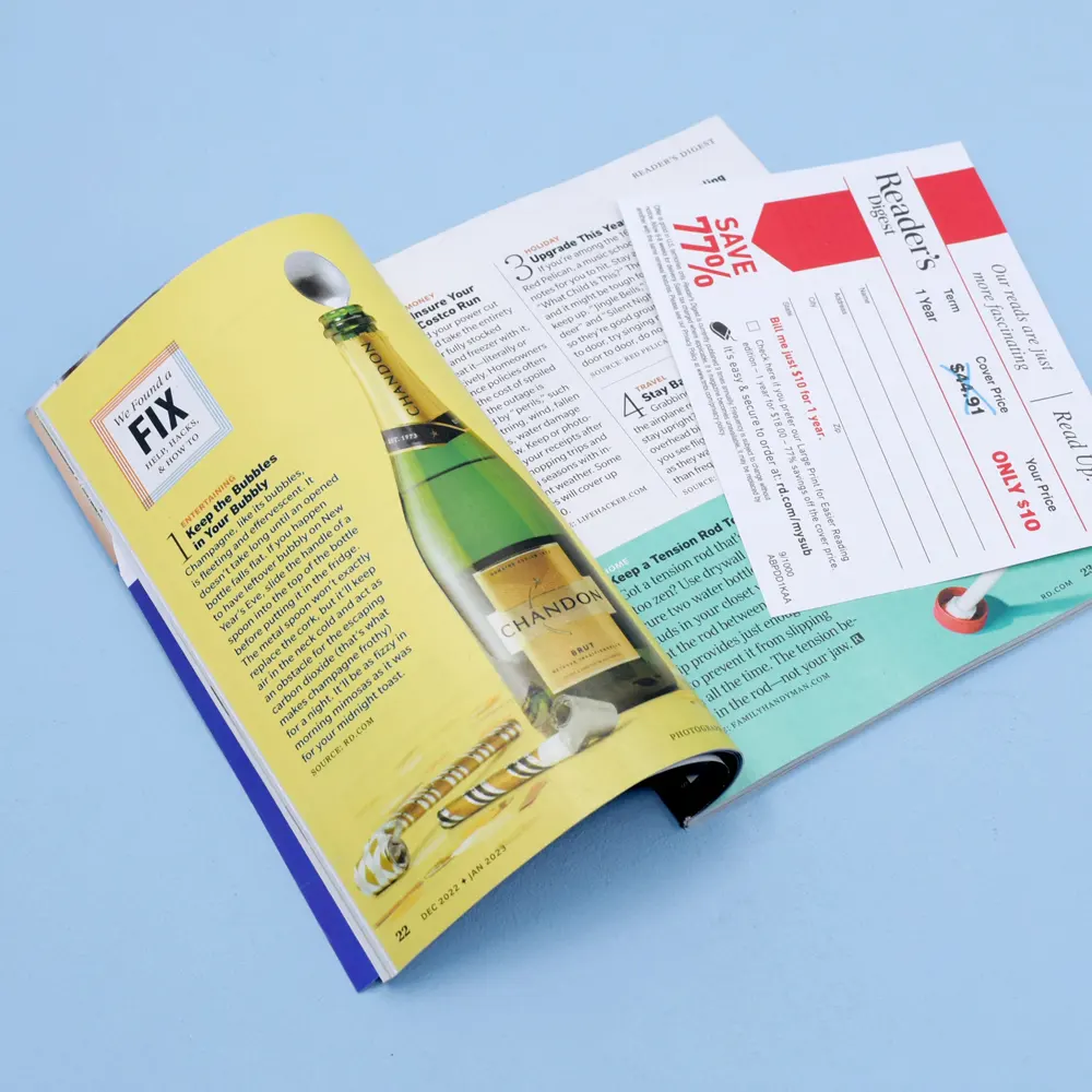 Customized Printing Advertising Brochure,flyer Printing,leaflet Printing and booklet for sale