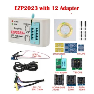 แบบพกพาพร้อม USB 2.0พอร์ตความเร็วสูง SPI แฟลช EZP2023 + EZP2023โปรแกรมเมอร์ + อะแดปเตอร์ชิป - Product Image 4