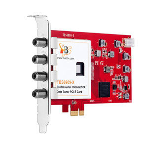 TBS 6909X V2 <strong>DVB</strong>-S2/S2X 8 Tuner PCIe Card Digital Satellite Receiver FTA <strong>DVB</strong>-S2X Card <strong>IPTV</strong> Streaming Card - Product Image 3