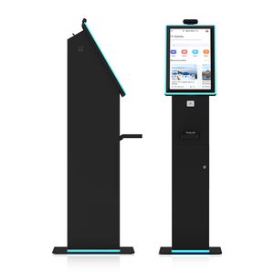 F53 Negro 21,5 ''Pantalla táctil Orden de autoservicio Kiosco móvil Nueva condición Panel IPS con escáner de código QR para uso de pago - Product Image 6