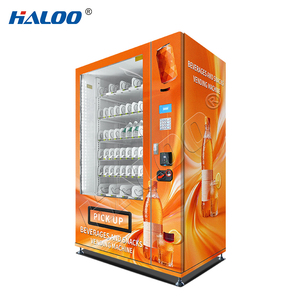Haloo Máy bán hàng tự động nhà sản xuất maquina expendedora 24 giờ tự phục vụ Snack và uống Combo Automat Máy bán hàng tự động - Product Image 2