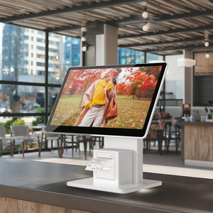 Jepower 15.6-Inch AHD All-In-One POS <strong>System</strong> for Restaurants Cost Effective Touch Screen <strong>Computer</strong> with 58mm Printer <strong>Android</strong> OS - Product Image 2