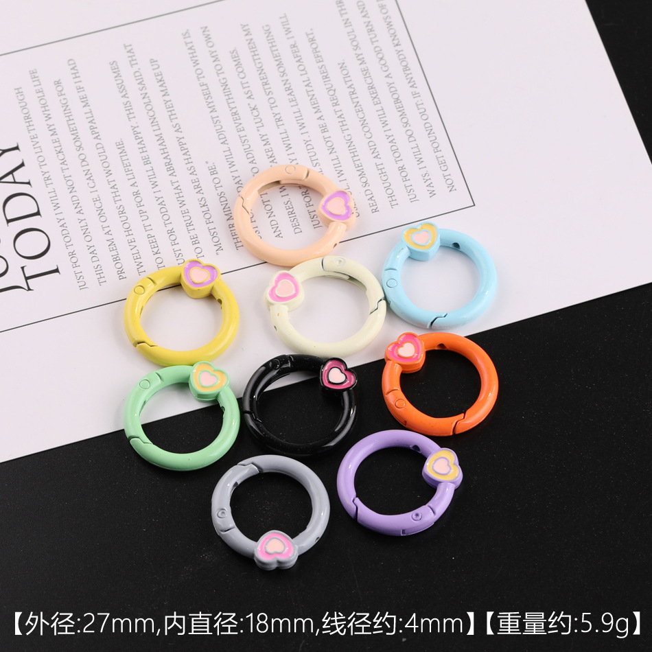 Heart-shaped spring coil
