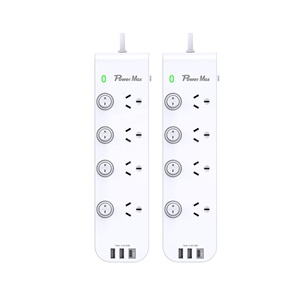 SAA Australia 4-Way Surge Protected PowerとBoard 2 USBためAustralian市場 - Product Image 2