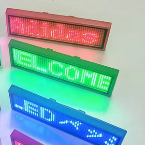 Factory Outlet <strong>LED</strong> Badge Programmable Screen Tags <strong>LED</strong> Name Tags Festival Event Party Use <strong>Led</strong> Light up Stylish <strong>LED</strong> Tag - Product Image 4