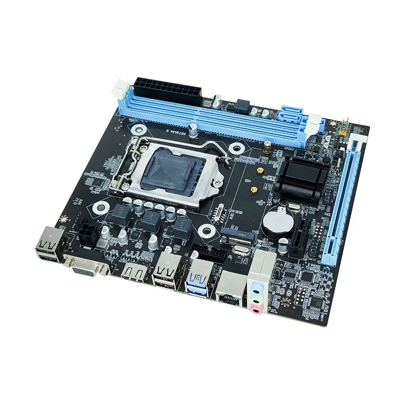 Bán buôn tùy chỉnh chơi game bo mạch chủ Máy tính để bàn ATX M-ATX máy tính DDR3 Bo mạch chủ H81 Main board