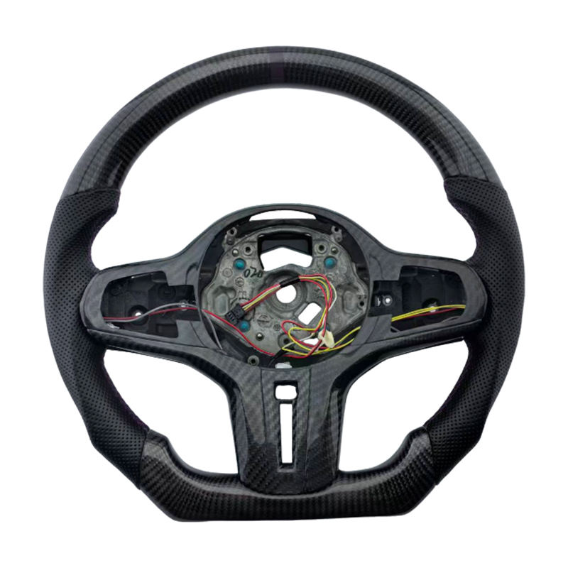 G20 เครื่องทำความร้อน + คาร์บอนไฟเบอร์ + หนัง + เย็บลายสีม่วง