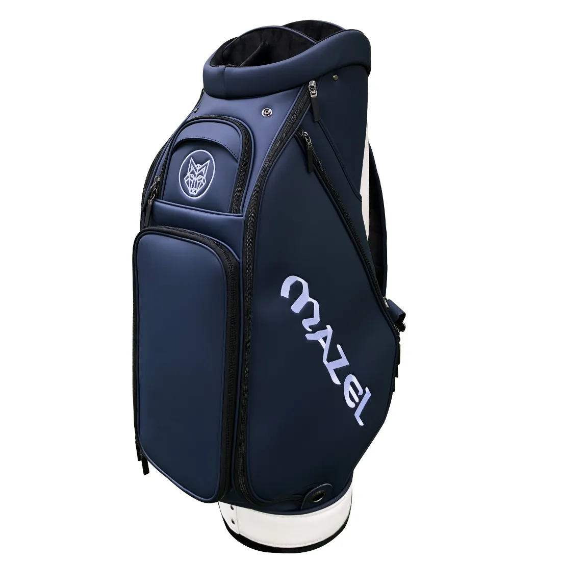 MAZEL गोल्फ गाड़ी बैग 6 डिवाइडर शीर्ष क्लबों आयोजक पुरुषों की गोल्फ बैग