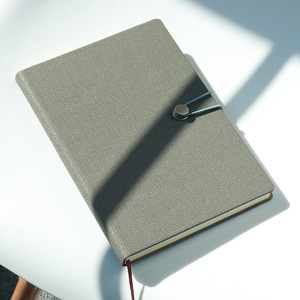Taccuino di diario con logo e penna con impresso taccuino in pelle sintetica semplificata personalizzabile con scatola taccuino a4 - Product Image 5