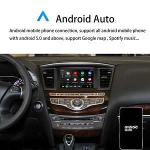 用于Infiniti QX60 QX70 2015-2021车载多媒体系统无线iPhone苹果CarPlay Android Auto Airplay - Product Image 5