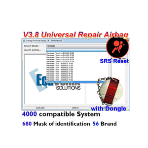 V3.8 SRS-Reset-Tool Universal-A-I-R-B-A-G-ECU-Programmierer OBD-Auto diagnose software für Crash-Daten Klare englische Version