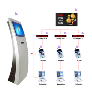 LEDディスプレイ付きタッチスクリーンキュー管理システムチケットディスペンサーキオスク中国メーカー - Product Image 1