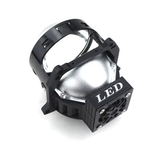 CAROLYN süper parlak 60W 6000k RHD/LHD işın 3 Biled projektör bi-led mavi lens far bi led çift ışık lensi - Product Image 1