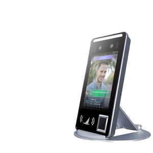 HFSecurity FR05 Sistema biométrico de control de acceso y asistencia confiable con reconocimiento facial y de IRIS