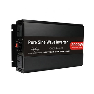 Inversor de onda sinusoidal pura de 2000W OEM con etiqueta de diseño libre Potencia de entrada de CC Salida de CA para ambulancia Potencia máxima de 4000W