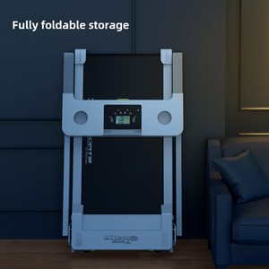 Tranquillo Mini macchina da corsa interna elettrica Design pieghevole per il Test della frequenza cardiaca da palestra di casa senza caratteristiche per uso femminile - Product Image 4