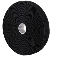 High Quality Custom <strong>Hook</strong> <strong>Loop</strong> <strong>on</strong> One <strong>Side</strong> 38mm Black Nylon Fabric Magic Velcroes Self Adhesive <strong>Hook</strong> and <strong>Loop</strong> <strong>on</strong> the <strong>Same</strong> <strong>Side</strong> - Product Image 1