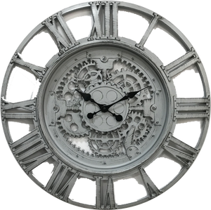 24inch cũ phong cách cổ điển hấp dẫn lớn lớn nhựa đồng hồ treo tường - Product Image 2