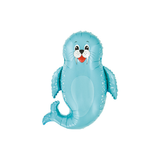 7 león marino azul
