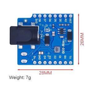 DC Power Shield V1.1.0 per D1 mini scheda di sviluppo DC alimentatore modulo schermo - Product Image 5