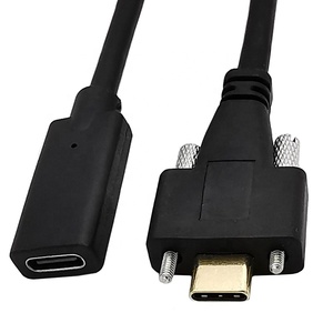USB 3.1 Gen 2 5Gbps USB 3.0ตัวผู้ไปยัง USB 3.1สายข้อมูลตัวผู้ชนิด C พร้อมสกรูล็อค - Product Image 3