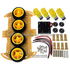 Kit telaio per auto Robot intelligente 4WD programmabile fai-da-te educativo - Product Image 2