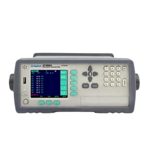 AT4524, interfaz USB de 24 canales, equipo de máquina de medidor de grabadora de potencia electrónica de temperatura múltiple, 1 año de garantía, prueba de EE. UU.
