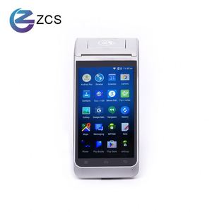 Máquina POS móvil Android programable Z91 de 5,5 pulgadas con impresora, lector de código QR, NFC, lector RFID y tarjeta Sim Pos - Product Image 4