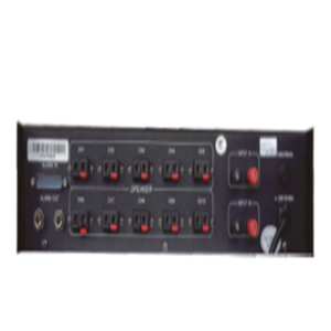 Selector de altavoz de zona 2x5 10, modelo flexible de alta potencia con 2 entradas de amplificador y 2 grupos de salidas de altavoz