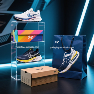 OEM ODM một cửa giải pháp <span class=keywords><strong>Acrylic</strong></span> hiển thị kệ cho Giày rõ ràng <span class=keywords><strong>Acrylic</strong></span> hiển thị đứng với bao bì hộp mang theo túi - Product Image 6