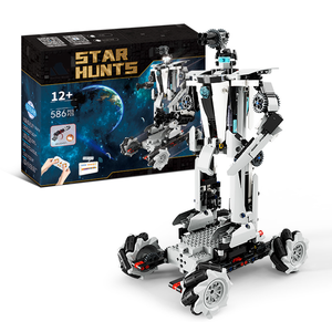 Flytec RC Technologie Roboter DIY STEM Bausteine Puzzle Spielzeug mit App Programmierung für pädagogische - Product Image 5