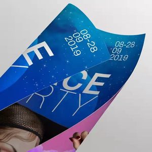 廉价定制A2 A3 A4 A5商业海报传单传单菜单印刷 - Product Image 2
