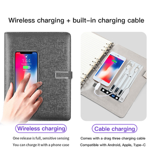 Masterben.Ai Smart Notebook per la scrittura a mano con creazione di App AI B5 Power Bank per la registrazione di Memo Notepad diario Organizer con lampada - Product Image 4