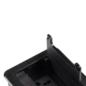 Caja de alimentación con tapa abatible con cepillo, caja de enchufes multifunción personalizada con interruptor y puerto de datos USB