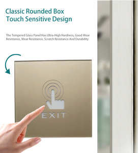 Interruttore di controllo della porta Slim Exit pulsante di controllo a rilascio aperto - Product Image 4