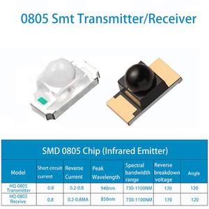 1206 SMD инфракрасный приемник и передатчик трубки для систем дистанционного управления - Product Image 2
