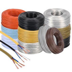 สายไฟหุ้ม H03VV-F แบบ3แกนสีใส0.75mm ² อุปกรณ์ให้แสงสว่าง VDE มาตรฐานยุโรป - Product Image 5