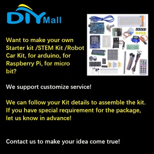 DIYmall Learning Starter <strong>Kit</strong> for <strong>Arduino</strong> Projects, Basic Electronic LCD Display Motor Drive DIY <strong>Kit</strong> for IDE Learning
