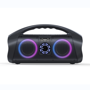OEM/ODM fabrika F29 Stereo kablosuz hoparlör IPX7 taşınabilir ses kutusu ses çalar ile renkli RGB lamba