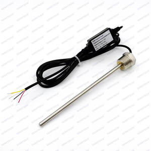 Carcasa roscada para sellado de Metal, Cable de 4 cables, 3M, Sensor de temperatura PT100 + Salida Digital Modbus RS485, G1/2"