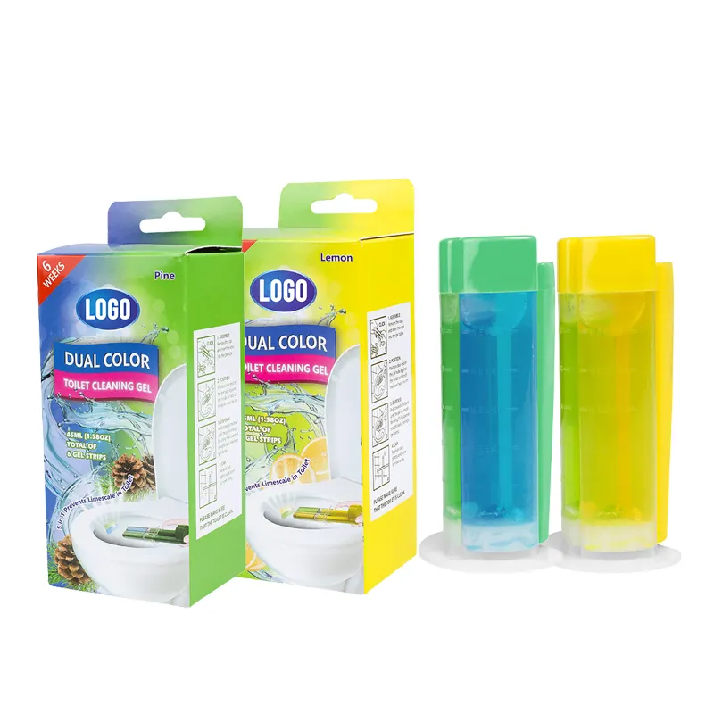 6 flores de larga duración Gel limpiador de sellos de Gel WC detergente fragancia Natural desodorante limpiador de inodoro
