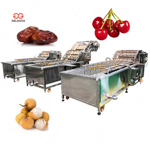 Barhee Medjool Jujube pulizia e asciugatrice linea di imballaggio palmare data lavatrice e data di smistamento - Product Image 3