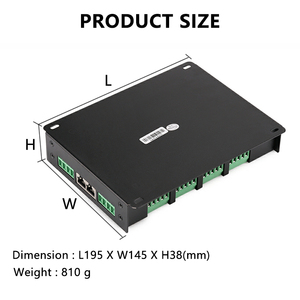 32 canali DMX512 decodificatore PWM convertitore di segnale RDM Controller di funzione DC 5V 12V 24V 96A Canons XLR-3R/ Rj45/morsettiera LED - Product Image 4