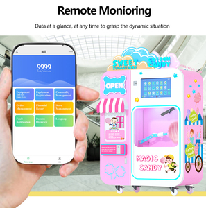 MG320 Nóng Bán Tự Động Marshmallow Làm Bông Kẹo Xỉa Máy Hoa Máy Bán Hàng Tự Động Cho Trẻ Em Đảng - Product Image 5