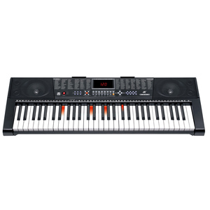 Piano con teclado estándar para estudiantes, 61 teclas con función de iluminación, reproductor de música - Product Image 6