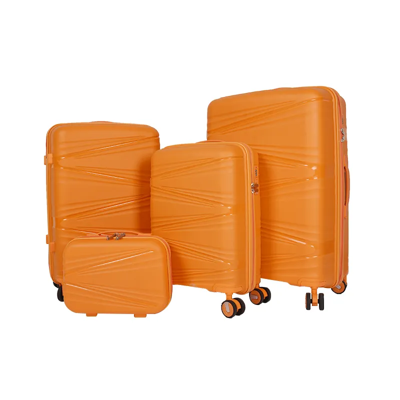 Marksman Xe đẩy Túi du lịch vali hành lý với 4 bánh xe tùy chỉnh hành lý đóng gói tổ chức đặt nhãn hiệu riêng