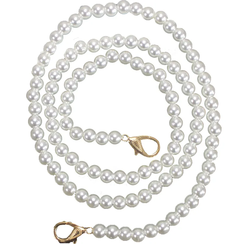 Pearlチェーン文字列の真珠継手ベルト包装ベルト鋼ショルダーストラップシングルショルダーバッグハンドバッグチェーン