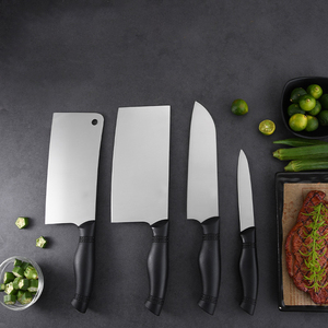 Bộ dao nhà bếp bằng thép không gỉ siêu mỏng Bộ tay cầm chống trượt ABS Bộ bốn mảnh dùng trong gia đình-Để cắt trái cây - Product Image 1