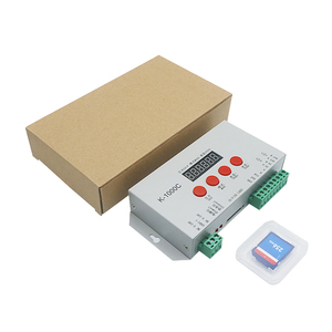 K-1000C (T-1000S aggiornato) Controller WS2812B WS2811 APA102 T1000S WS2813 Controller di programma LED 2048 Pixel DC5-24V e scheda di memoria - Product Image 4